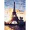 1000 Piece Jigsaw Puzzles, Paris at Dawn Puzzle, France, Puzzle of The Eiffel Tower, Arc De Triumph, Adult Puzzles, Trefl 10394